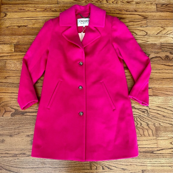 Crosby by Mollie Burch Dean Coat in Mollie Pink Medium New with Tags - Picture 10 of 10